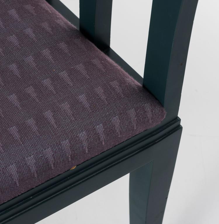 Bild 6 zu Objekt, 'Blue' bench, armchair and table, 1929, Eliel Saarinen, Adelta Oy, Finnland, 131B 263